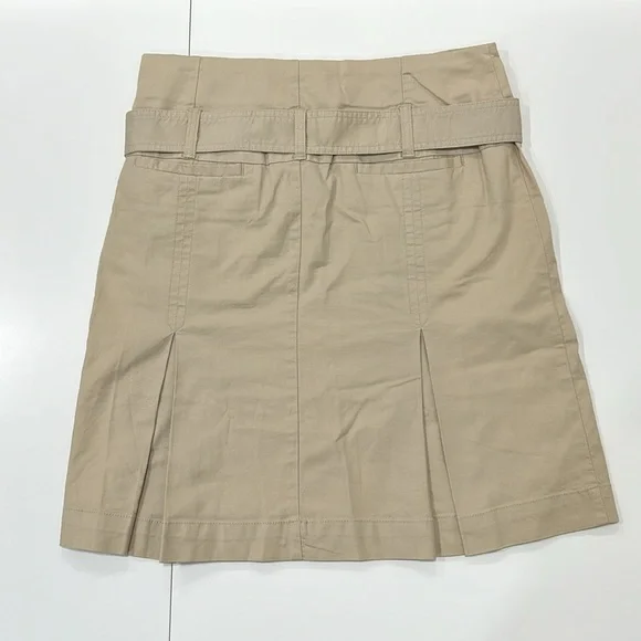 Tommy Hilfiger khaki belt pleated skirt for women - Picture 7 of 8